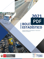 Boletín Estadístico 2021 - II Semestre