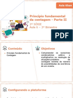 Princípio Fundamental Da Contagem - Parte II: 2 Série Aula 6 - 3º Bimestre