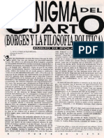 (1988) El Enigma Del Cuarto (Borges y La Filosofía Política) (OCR)