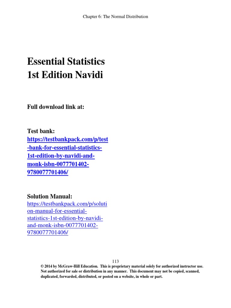 Normal Distribution Exercises Guide | PDF | Statistics | Statistical Theory