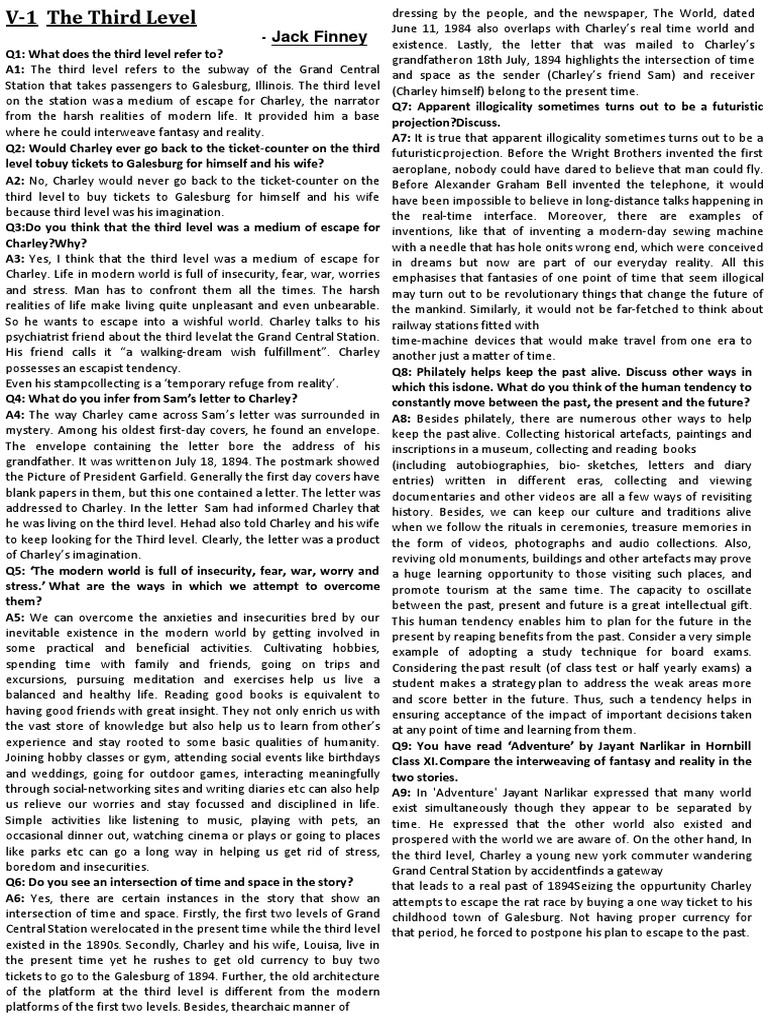 V 1 the third level pdf