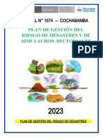 Plan de Gestión Del Riesgo de Desastre-2023 - 1574