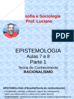 Prof. Luciano Brito - EPISTEMOLOGIA (Parte 1) - Racionalismo