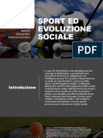 Sport Ed Evoluzione Sociale