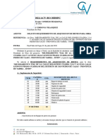 Informe #002 - Requerimiento de Bienes