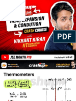 JEE Month P19 Heat, Expansion and Conduction