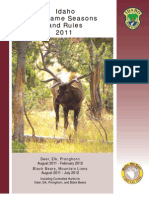 2011 Idaho Fish and Game Big Game Regulations