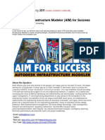 v4 - AU2011ClassHandout Autodesk® Infrastructure Modeler (AIM) For Success