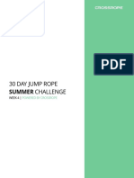 30 Day Jump Rope Summer Challenge Week 4