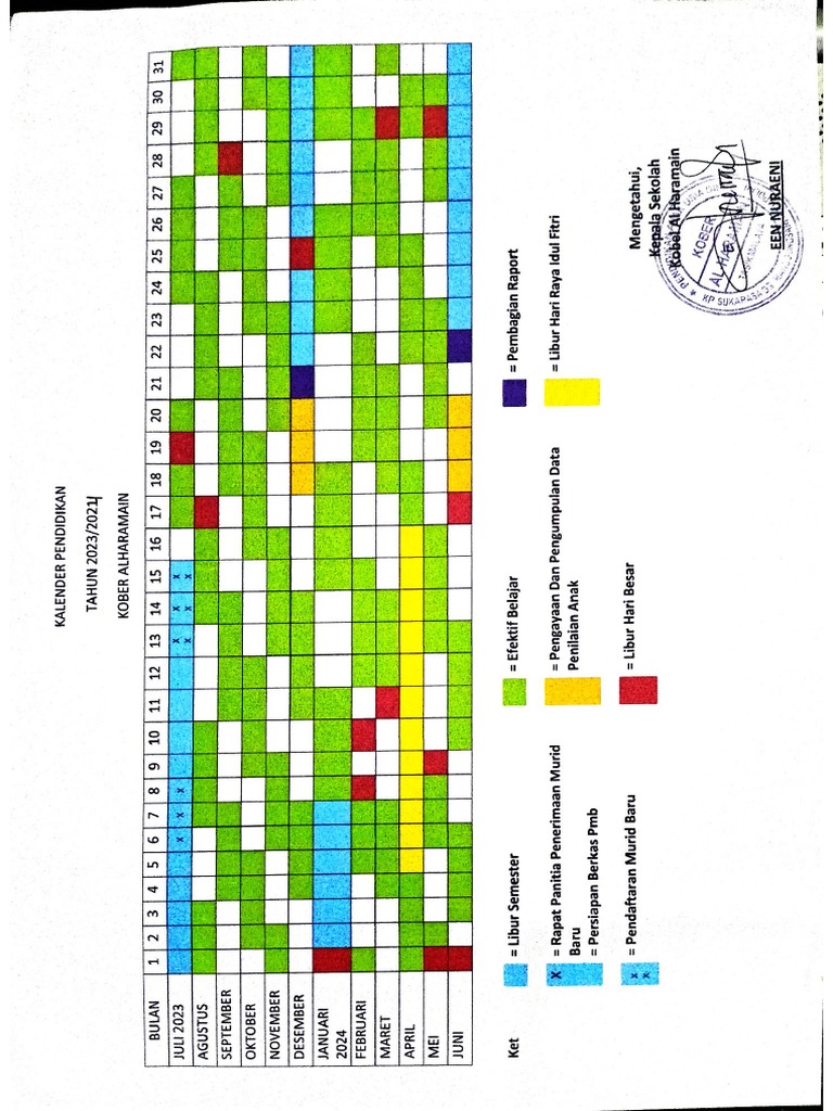 Kalender Pendidikan | PDF