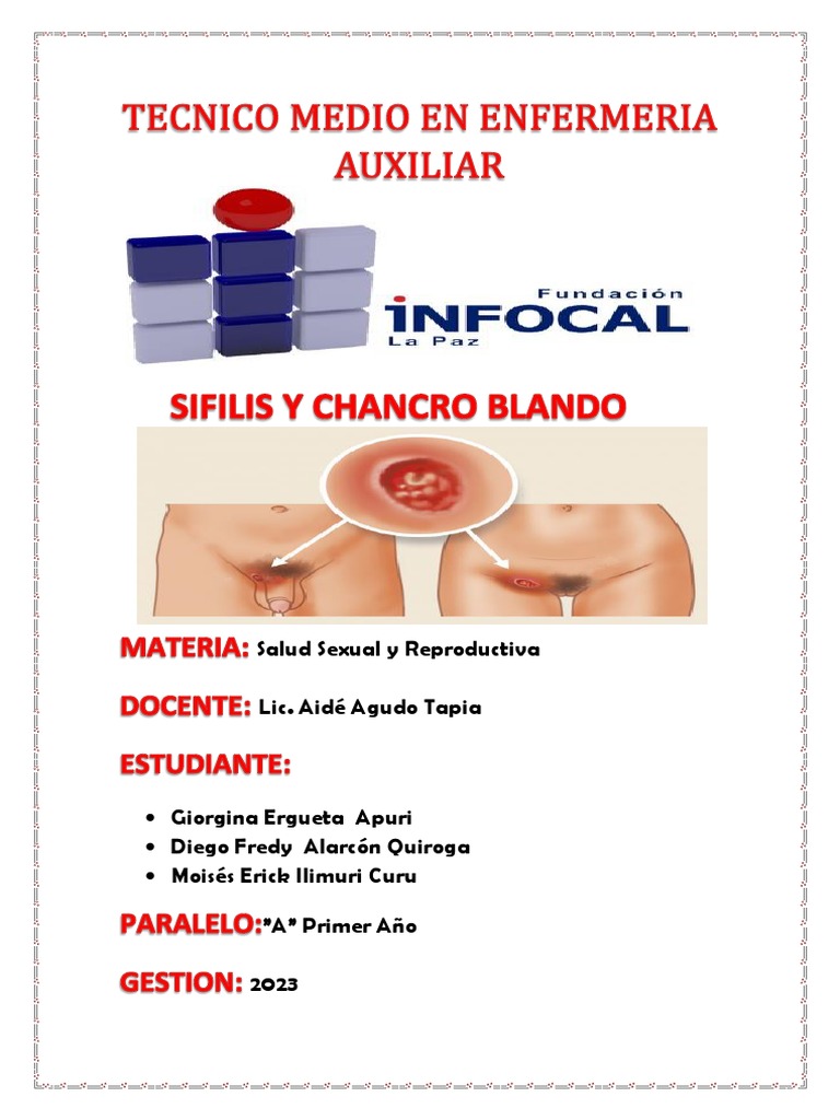 Sifilis y Chancro Blanco - 032816 | PDF | Infección transmitida ...