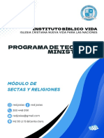 Módulo Sectas y Religiones - IBV 2023