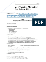 Essentials of Services Marketing 2nd Edition Wirtz Test Bank 1