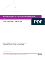 Chan Et Al., 2016 - Femoral Nerve Blocks For Acute Postoperative Pain After Knee Surgery