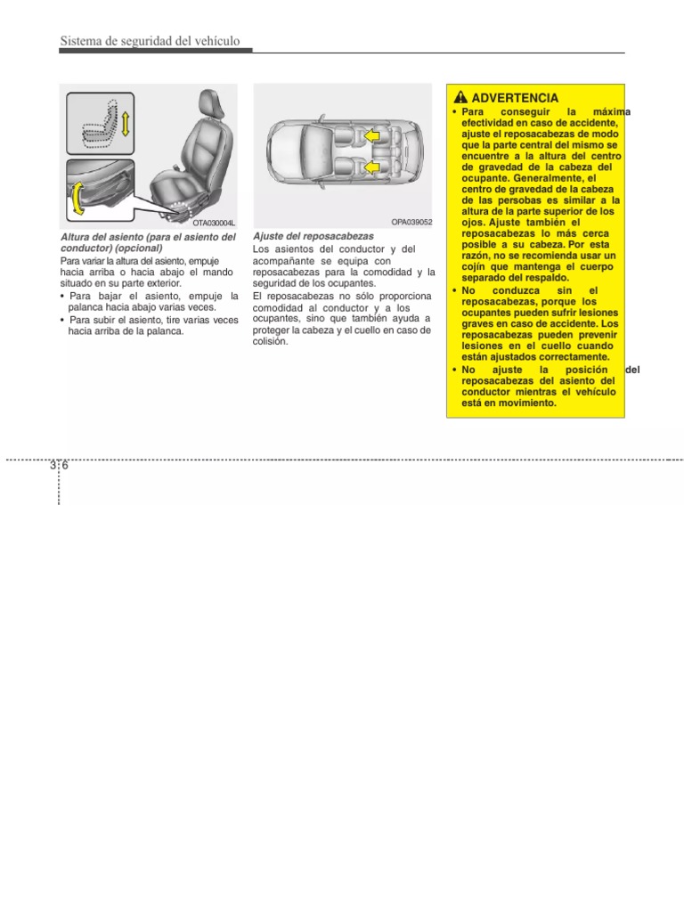 Manual de usuario Kia Picanto (2014) (Español 462 páginas) PDF