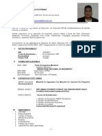 CV Alejandro Gonzales