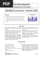 KBA - KBB 25 MM Cannon