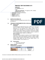 Informe Del Test de Domino D