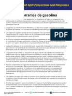 Gasoline Factsheet SPANISH