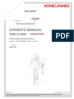 Owner'S Manual: KMII-G-2000