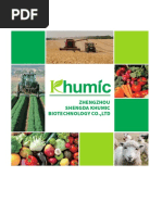 Fertilizante Orgánico: Ácido Húmico 80% | PDF | Suelo | Fertilizante