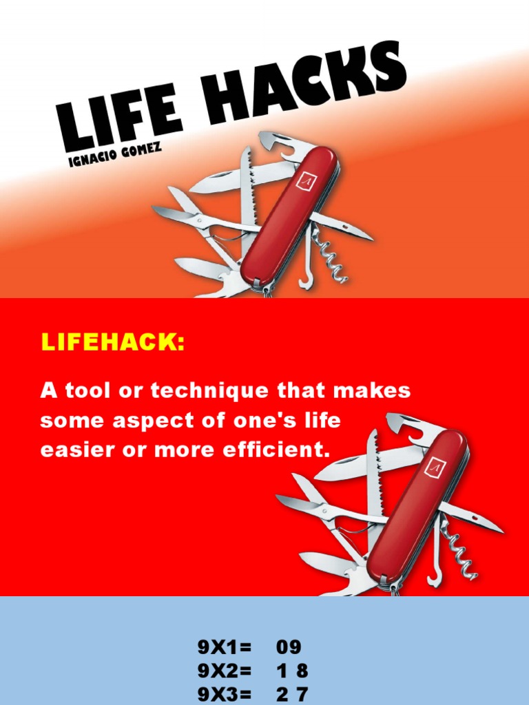 Life Hacks PDF
