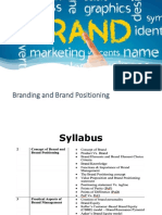 Session 11 - Concept of Brand and Brand Positioning