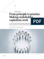McKinsey Articles On Stakeholders and Purpose