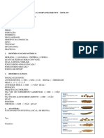 Ficha de Atendimento Nutricional