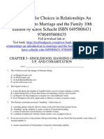 Choices in Relationships An Introduction To Marriage and The Family 10th Edition Knox Test Bank Download