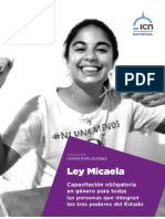 Ley-Micaela - Libro Imprenta Del Congreso