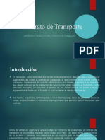 Contrato de Transporte