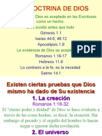 La Doctrina de Dios