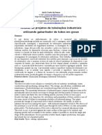 Análise de Projetos de Tubulações Industriais Utilizando Gabaritador de Tubos em Graus