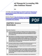 Financial and Managerial Accounting 10th Edition Needles Solutions Manual 1