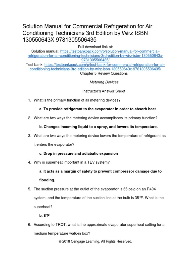 Commercial Refrigeration For Air Conditioning Technicians 3rd Edition