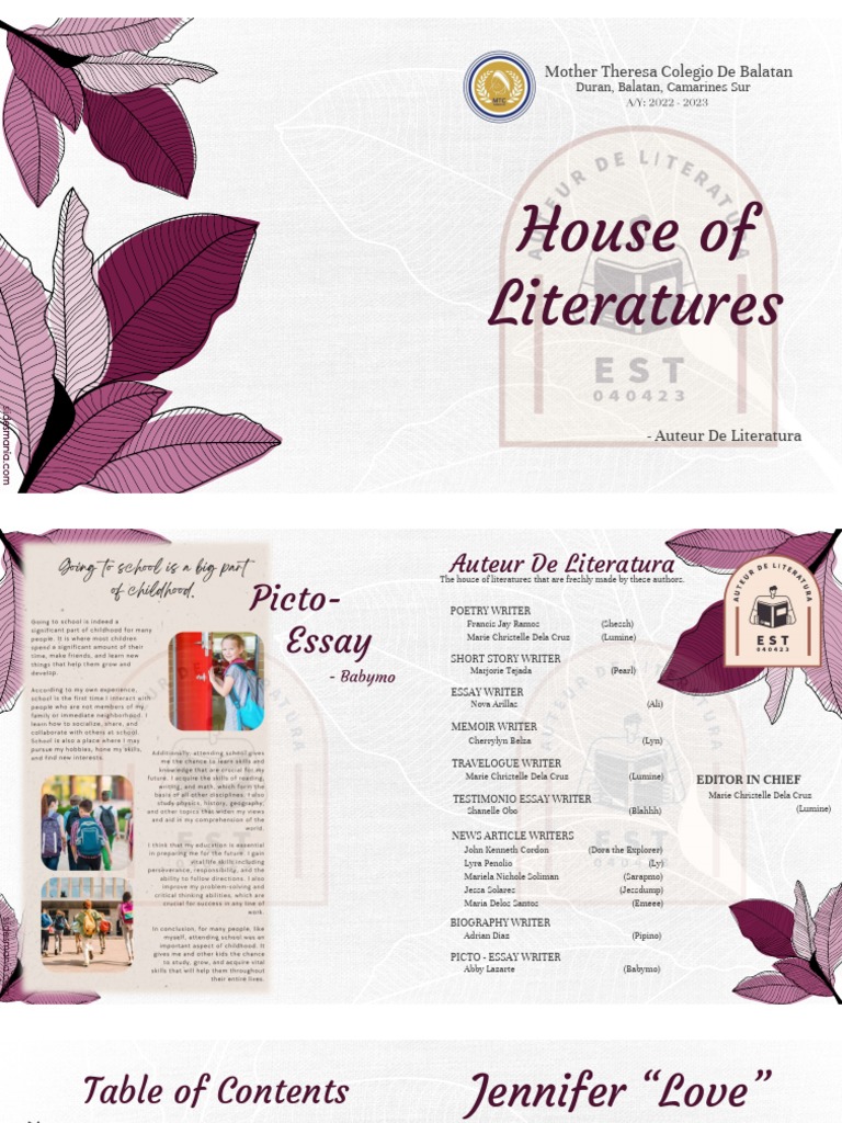 Booklet | PDF
