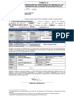 Formato de Acreditacion Del Responsable de Campaña