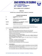 Informe Nº. 03 de Sustento Tecnico y Operativo para Ejecucion de Obras