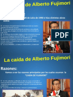 Caida de Alberto Fujimori, La Marcha de Los 4 Suyos y El Gobierno de Valentin Paniagua