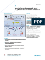 Efectos Agudos y Persistentes de Los Antibióticos de Uso Común en El Microbioma Intestinal y El Resistoma en Adultos Sanos-22