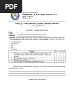 Certification of Service Rendered | PDF