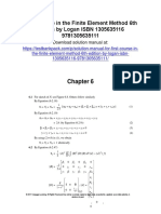 First Course in The Finite Element Method 6th Edition Logan Solutions Manual 1