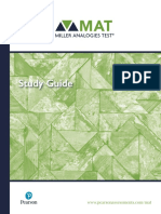 Mat Study Guide