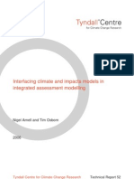 Interfacing Climate and Impacts Models in Integrated Assessment Modelling