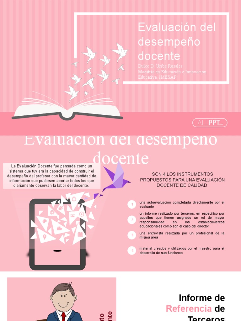Evaluación Docente PDF Evaluación Maestros