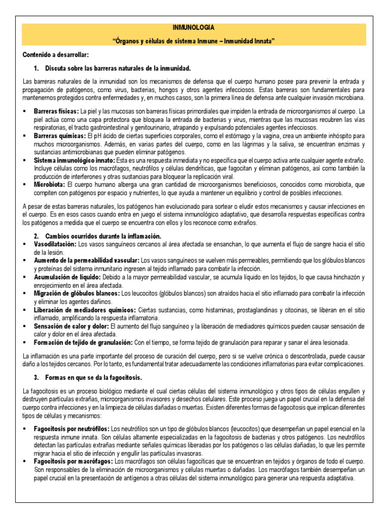 Guia No 1 Inmunologia 1 Pdf