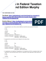 Concepts in Federal Taxation 2015 22nd Edition Murphy Test Bank Download