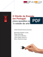 Direito Da Energia em Portugal - Cinco Questoes Sobre o Estado Da Arte - 2016