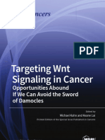 Targeting WNT Signaling in Cancer Opportunities Abound If We Can Avoid The Sword of Damocles